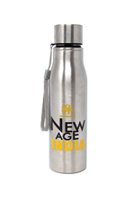 New Age Water Bottle - Silver